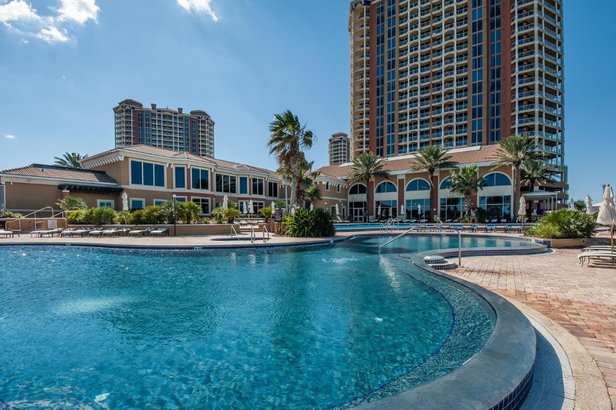 פנסקולה ביץ' Portofino Tower1-908 Beachfront Sunrise Views מראה חיצוני תמונה